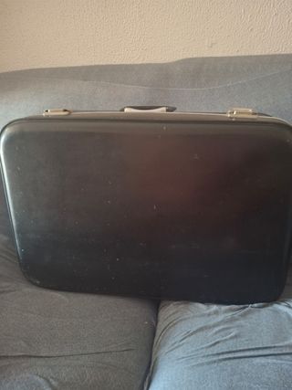 Maleta vintage negra