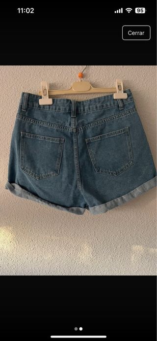 Shorts vaqueros 