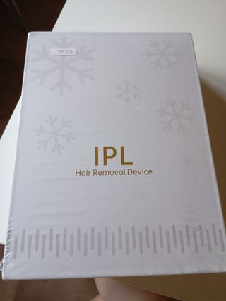 Depiladora láser hielo - Blanca. Nueva