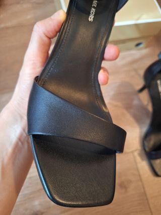 Sandalias Michael Kors negras - talla 36.5