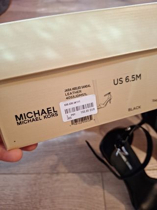 Sandalias Michael Kors negras - talla 36.5