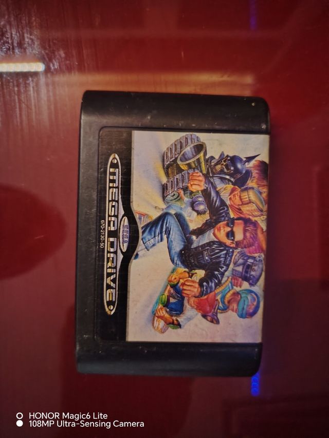 Mega Drive: Juego acción SEGA