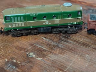 Modellino Treno Lima: locomotiva e vagone