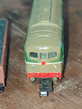 Modellino Treno Lima: locomotiva e vagone