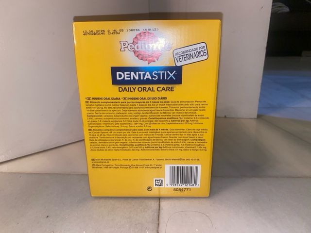Cepillo y Dentastix x56 para Perros
