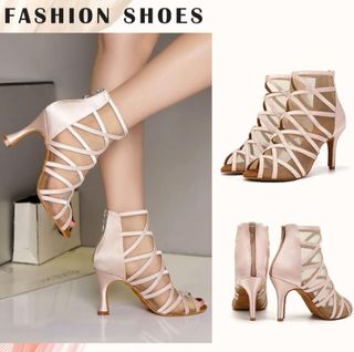 Zapatos baile latino beige
