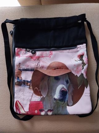 Bolso bandolera perro