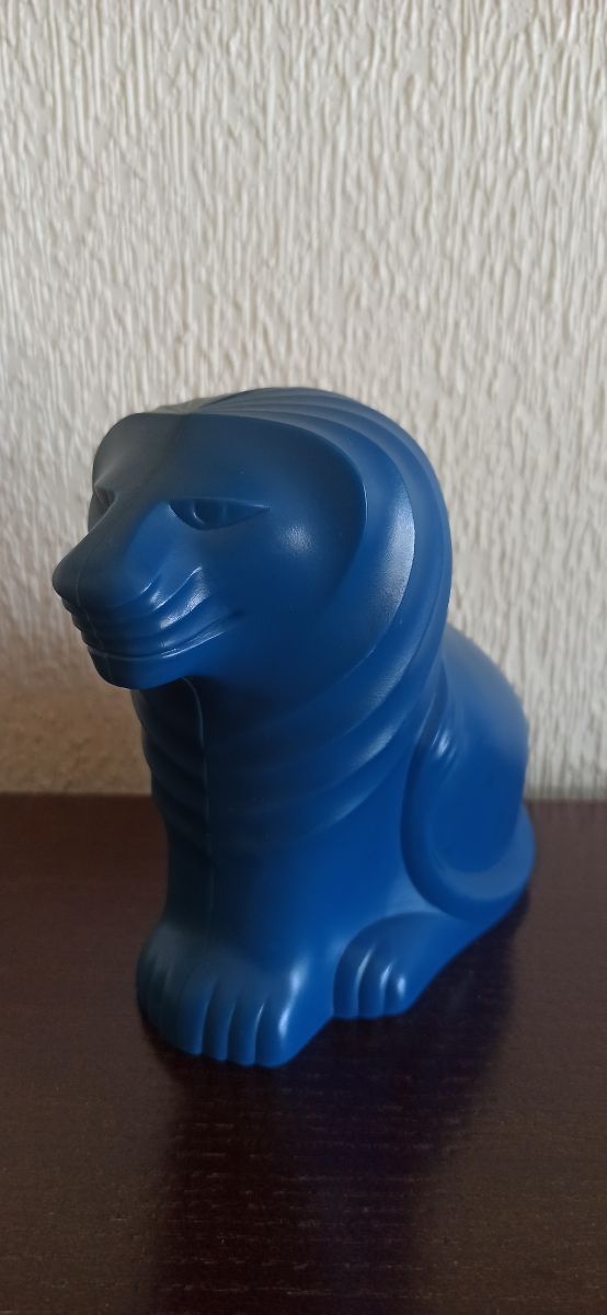 Hucha León azul - Bank Leu (Suiza)