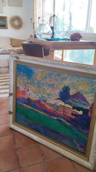 Cuadro paisaje.