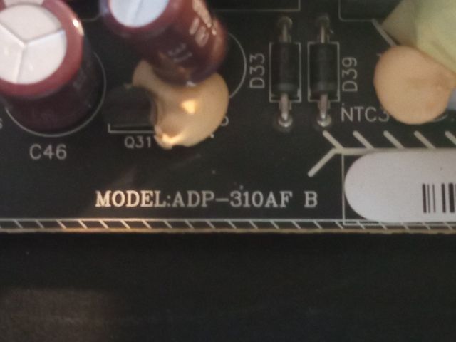 Fuente alimentación AppleiMac 27" (09-11) 