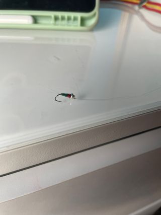 Moscas ahogadas y perdigones de  pesca