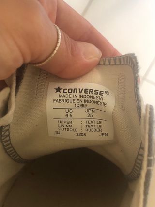 Converse All Star grises