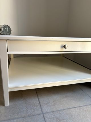 Mesa centro Ikea blanca - vintage