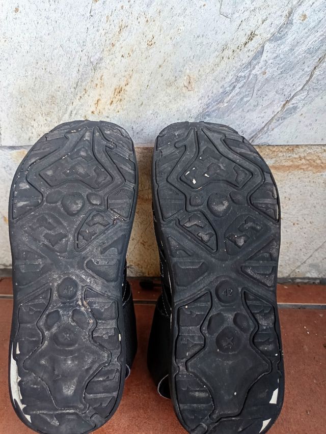 Sandalias trekking negras