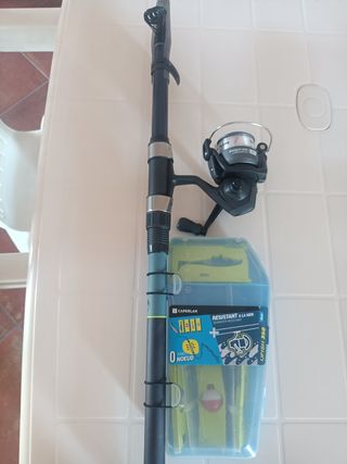 Canna Pesca Caperlan Ufish 350 + Mulinello