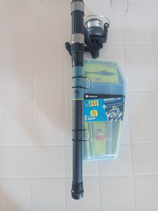 Canna Pesca Caperlan Ufish 350 + Mulinello