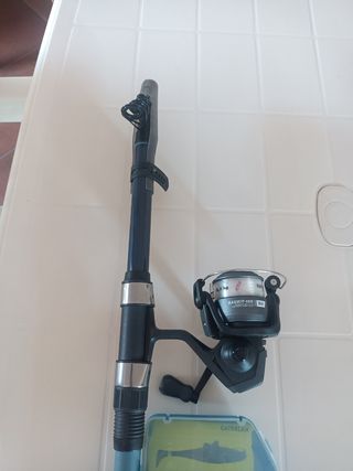 Canna Pesca Caperlan Ufish 350 + Mulinello