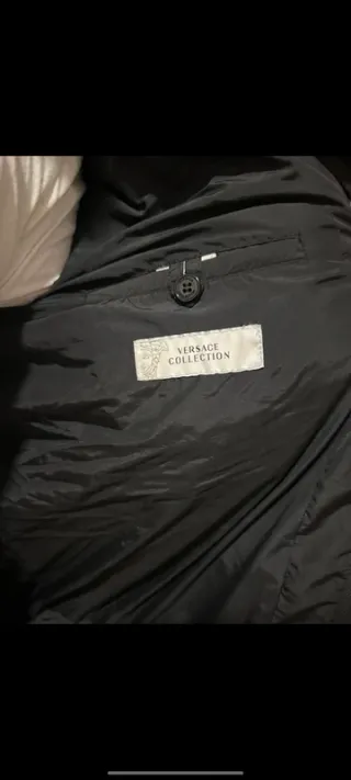 Chaquetón Versace Negro Talla L