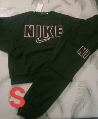 Chándal negro talla S