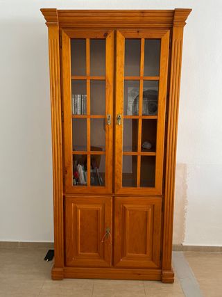 Vitrina madera