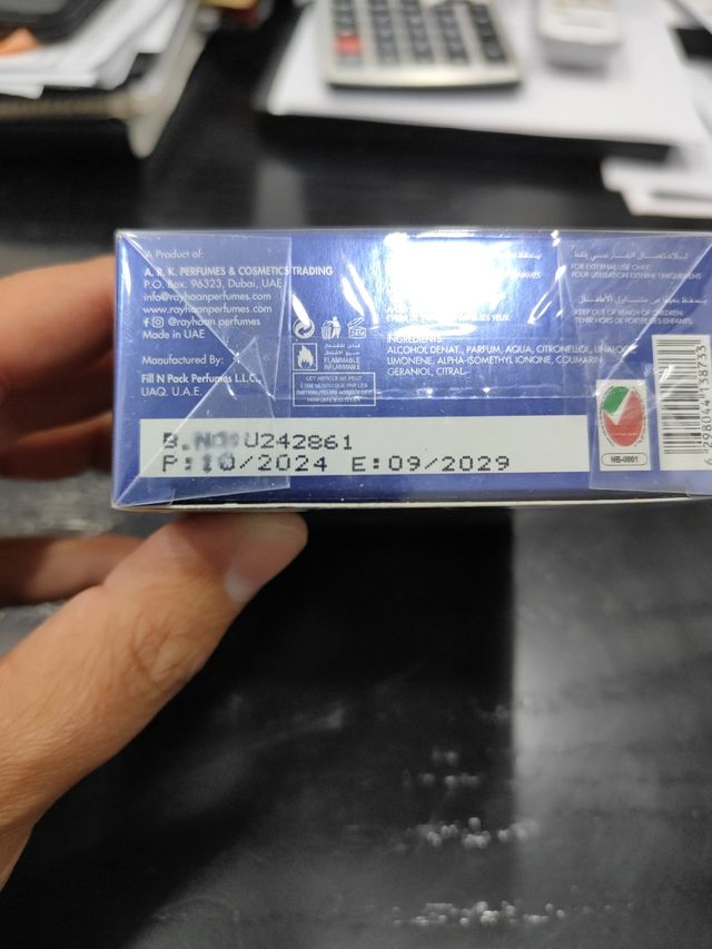 Rayhaan Ocean Rush Eau de Parfum