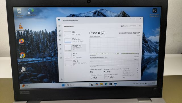 Portátil Lenovo ThinkPad L380.i5/16gb/M.2 256.W.11