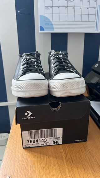 Converse All Star de cuero