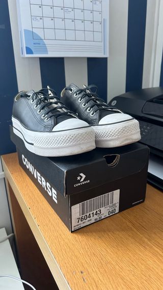 Converse All Star de cuero
