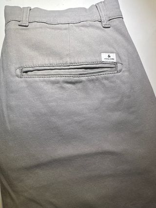 Pantalon largo gris claro Jack & Jones 