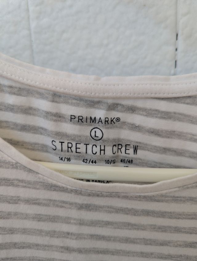 Camiseta a rayas de Primark