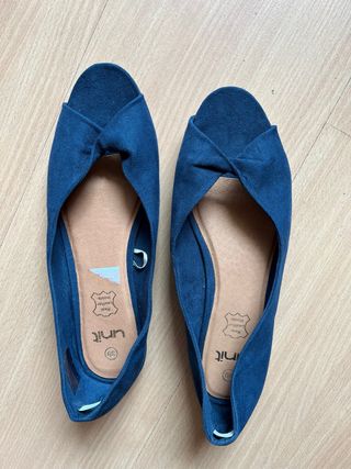 Zapatos mujer azul marino