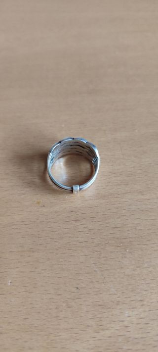 ANILLO PLATA ARTESANAL VINTAGE