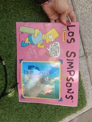 Álbum Los Simpson Panini