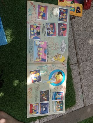 Álbum Los Simpson Panini