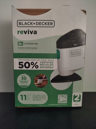 Lijadora Black+Decker Reviva 12V