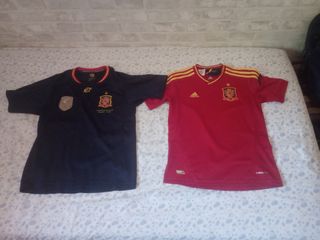 2 Camisetas España Fútbol