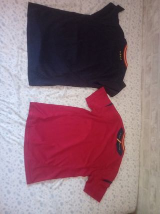 2 Camisetas España Fútbol