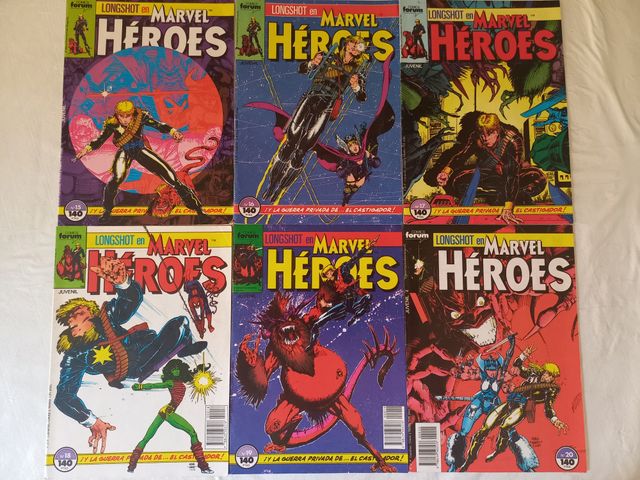 Serie de comics de Longshot (Marvel Heroes)