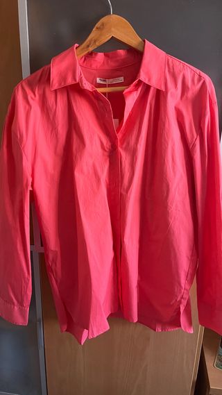 Camisa Pull&Bear rosa - Talla S