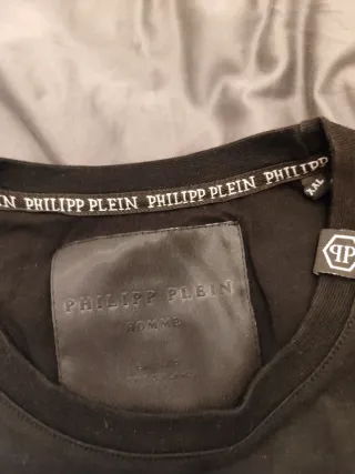 Camiseta Philipp Plein negra