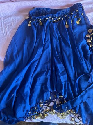 Falda y top danza del vientre