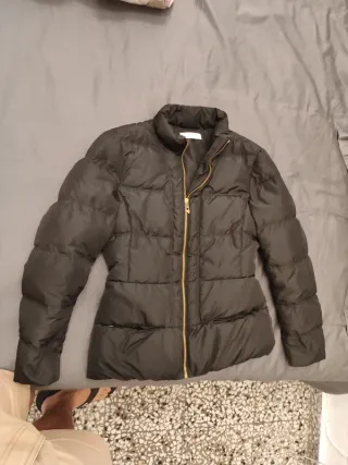 Chaquetón Plumas Versace Talla S 