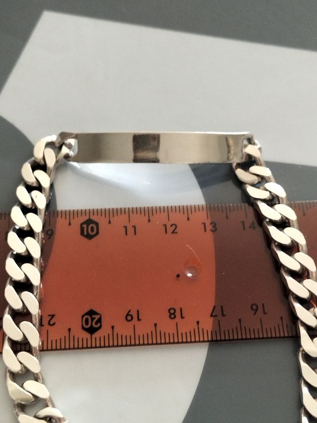 Pulsera plata chico nueva