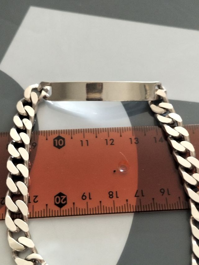 Pulsera plata chico nueva