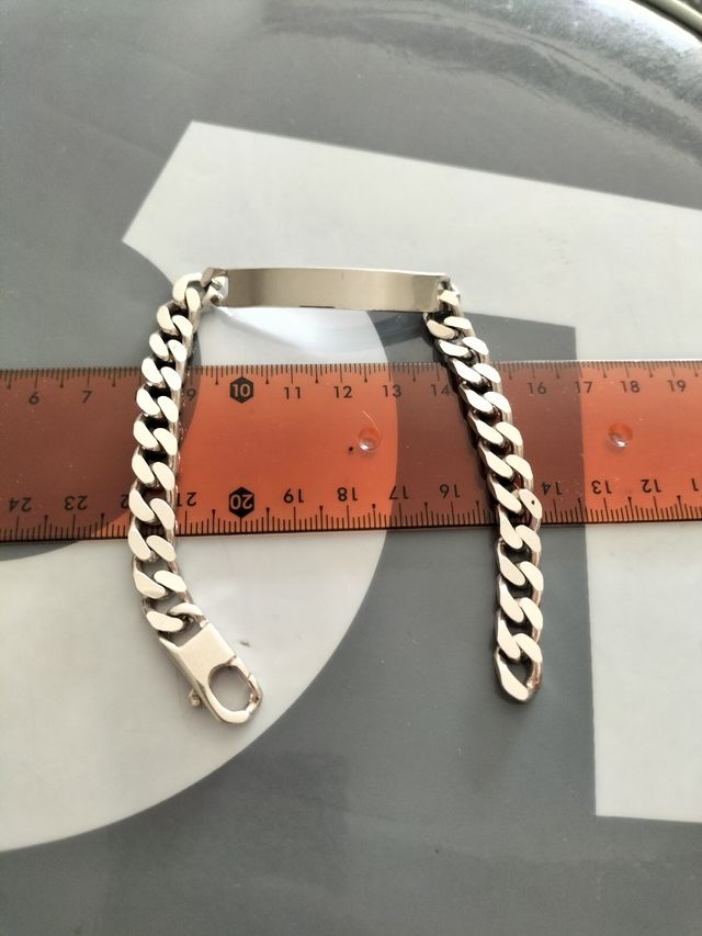 Pulsera plata chico nueva