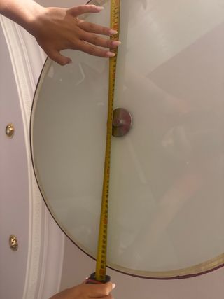 2 Lámparas techo - Rojo & Blanco .  45€ cada una.