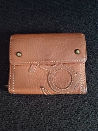 Cartera Purificación García marrón