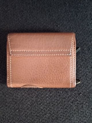 Cartera Purificación García marrón