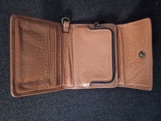 Cartera Purificación García marrón
