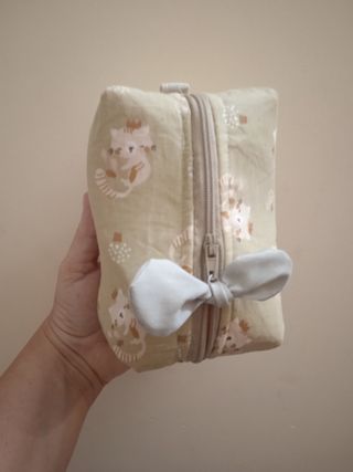 Neceser estampado gatitos